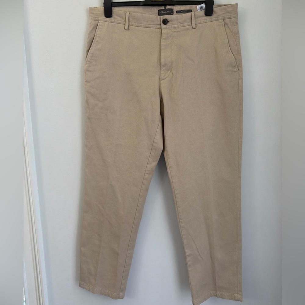 Emidio Tucci Pants Mens Tan Khaki Chino size 48R